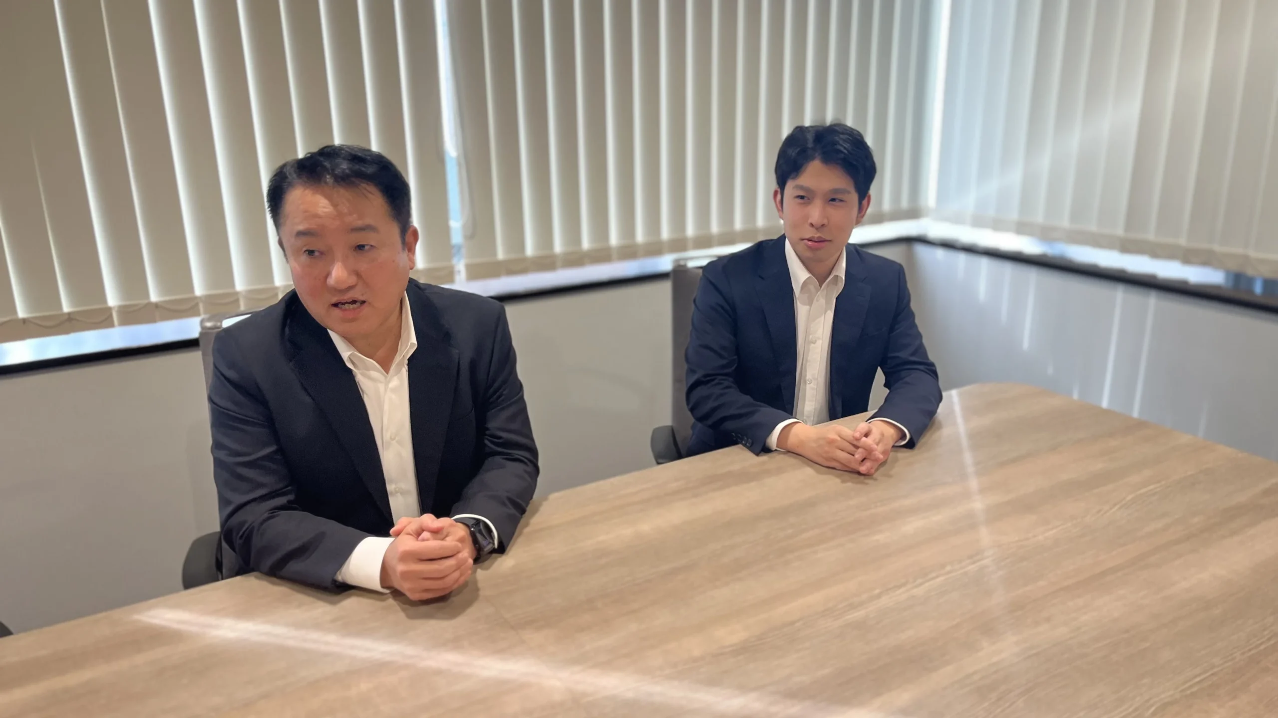 社長を囲むトークセッション